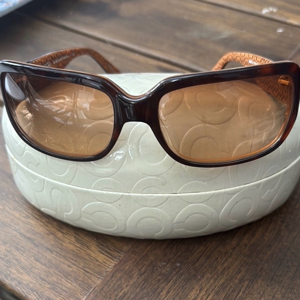 Coach Brown Sunglasses